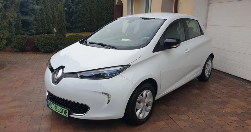 Renault Zoe cena 35500 przebieg: 91000, rok produkcji 2016 z Karczew małe 79